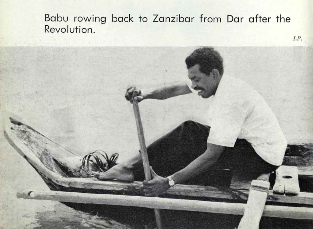 Babu rowing