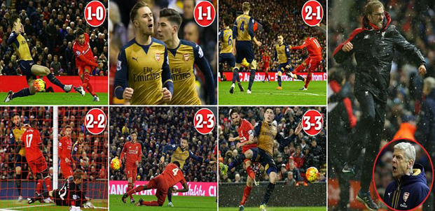 Liverpool vs Arsenal 3-3 Goals & Highlights - Global Publishers