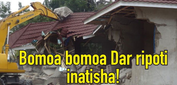 Bomoa bomoa mahekalu Dar, ripoti inatisha - Global Publishers