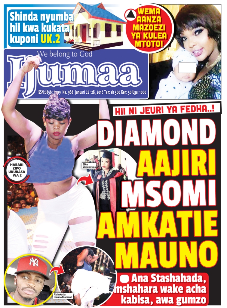 Magazeti ya leo Ijumaa ya Januari 22, 2016