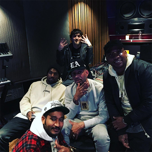 Kanye, Kendrick Lamar na Swizz Uso kwa Uso - Global Publishers