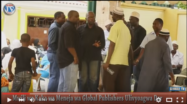 Mwili wa Kaka wa Meneja wa Global Publishers Ulivyoagwa Dar - Global Publishers