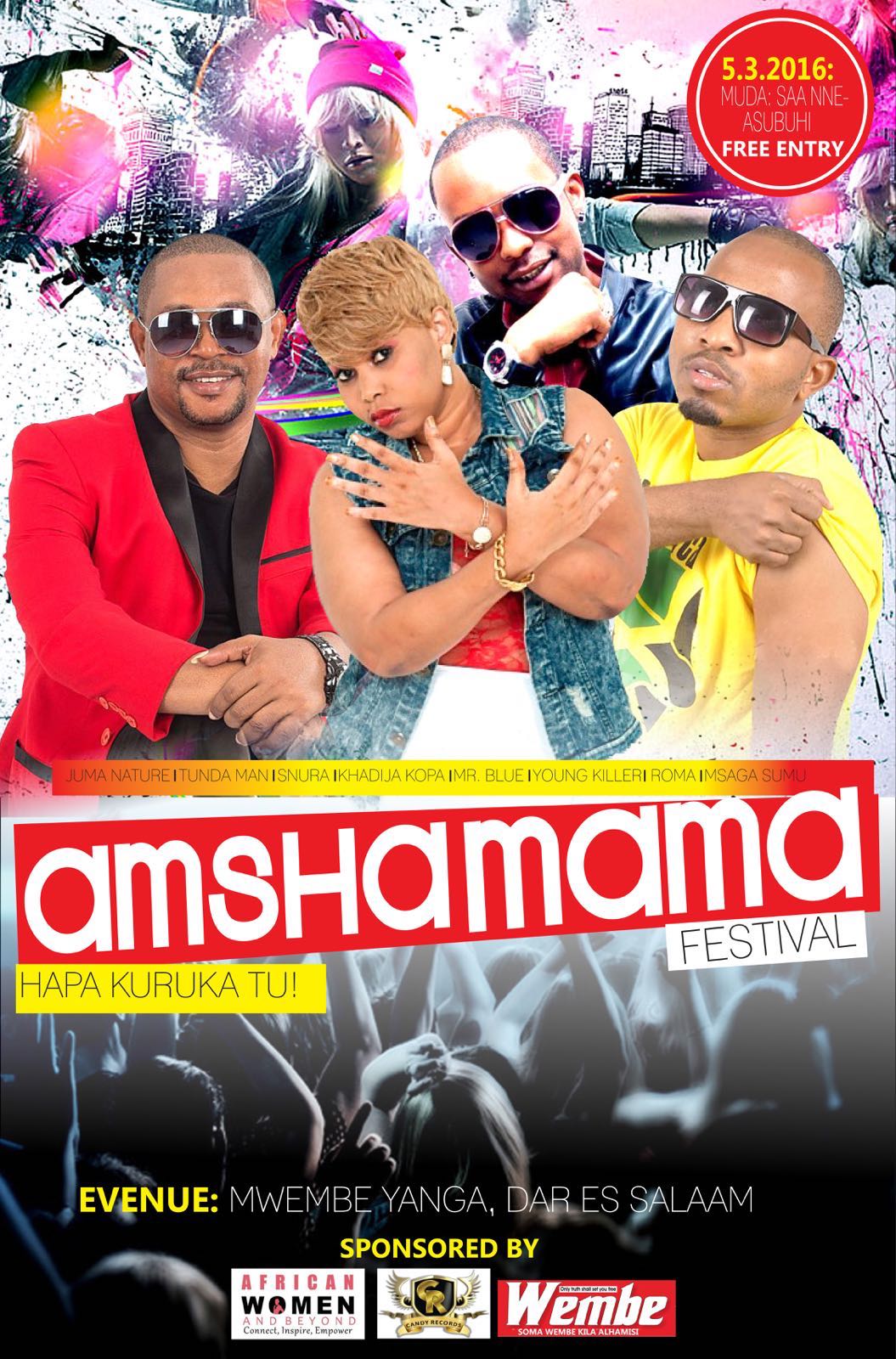 Tamasha la ‘Amsha Mama Tanzania’ kufanyika Machi 5 Temeke, Dar - Global Publishers