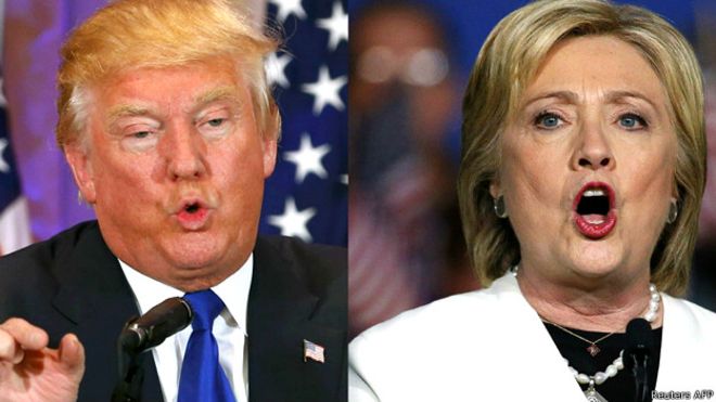 Trump na Clinton wanaongoza katika vyama vyao - Global Publishers