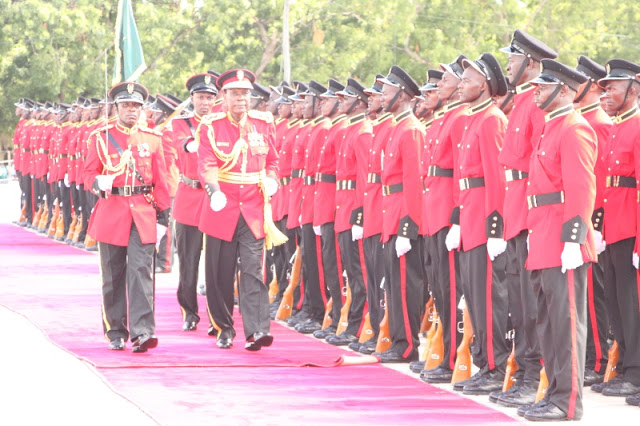 Mwamunyange Aongoza Hafla ya Kuwaaga MajeneraliI 16 wa JWTZ