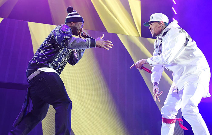 50 Cent Aitangaza 50 “I’m The Man” Aliyomshirikisha Chris Brown - Global Publishers