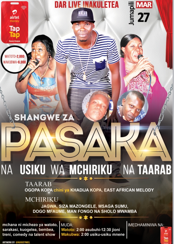 Usikose kwenda Dar Live kesho Pasaka - Global Publishers