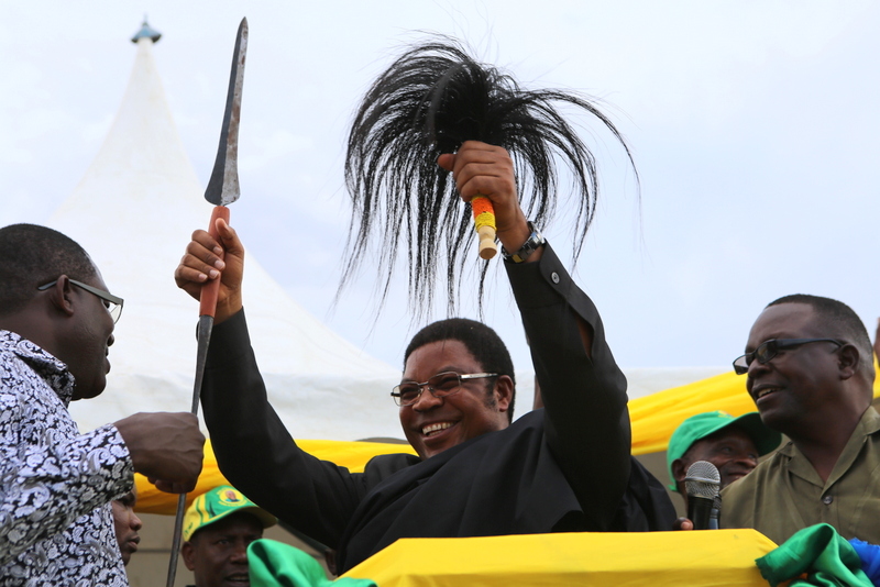 Waziri Mkuu Alipohutubia Mkutano wa Hadhara Kijiji cha Lamadi