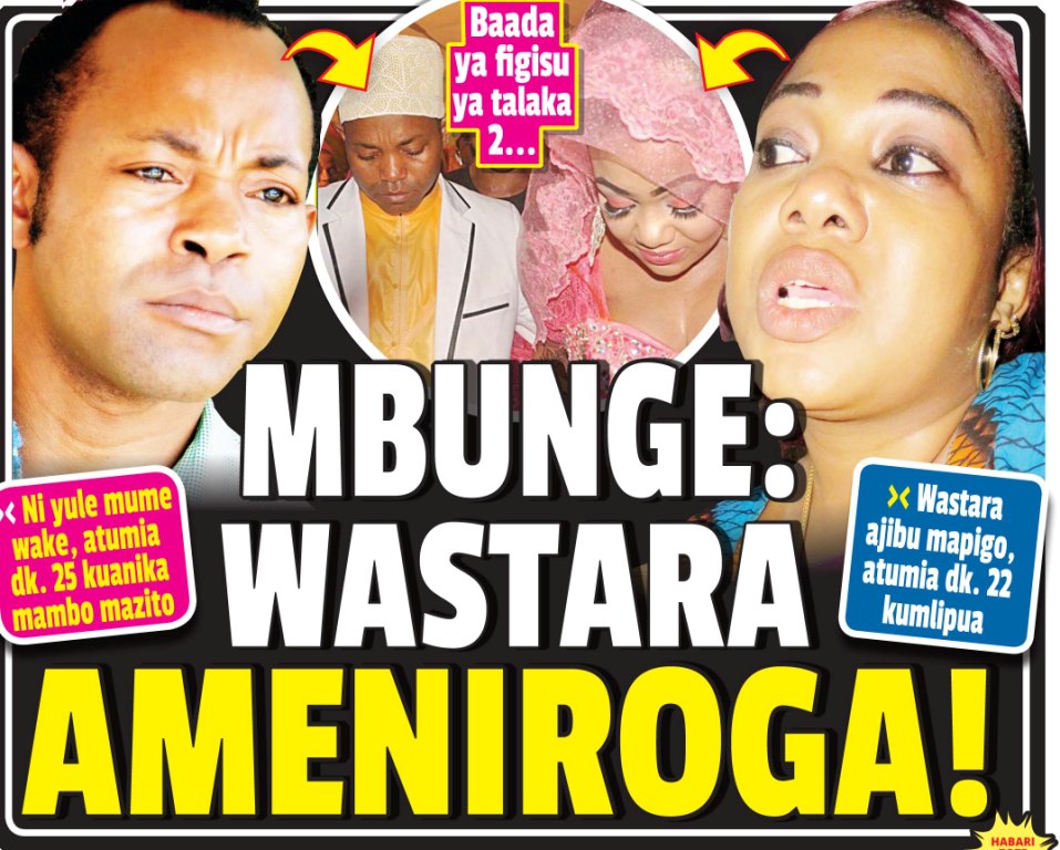 Mbunge: Wastara ameniroga! Soma Risasi Jumamosi leo