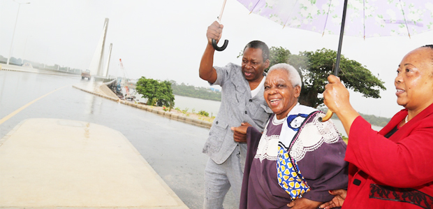 Maria Nyerere atembelea daraja la Kigamboni - Global Publishers