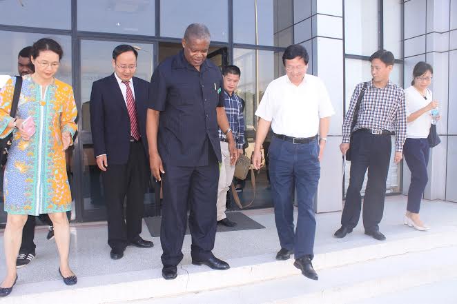 EPZA Wakutana na Balozi wa China Nchini Tanzania