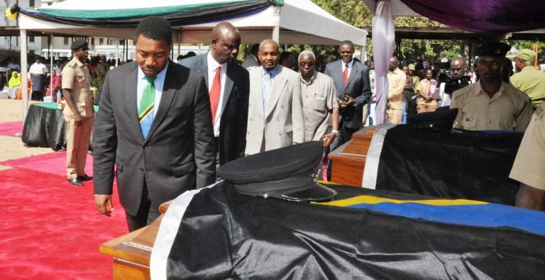 Miili ya Askari Waliouawa na Majambazi Yaagwa Leo, Dar - Global Publishers