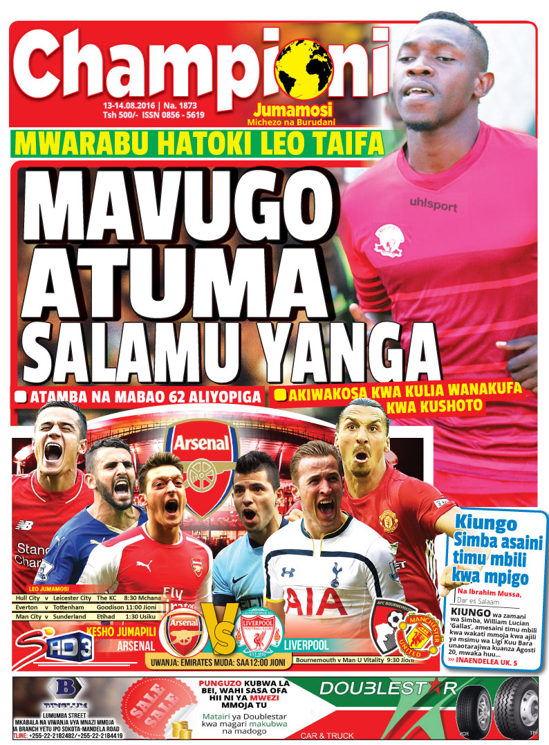 Championi Jumamosi - Global Publishers