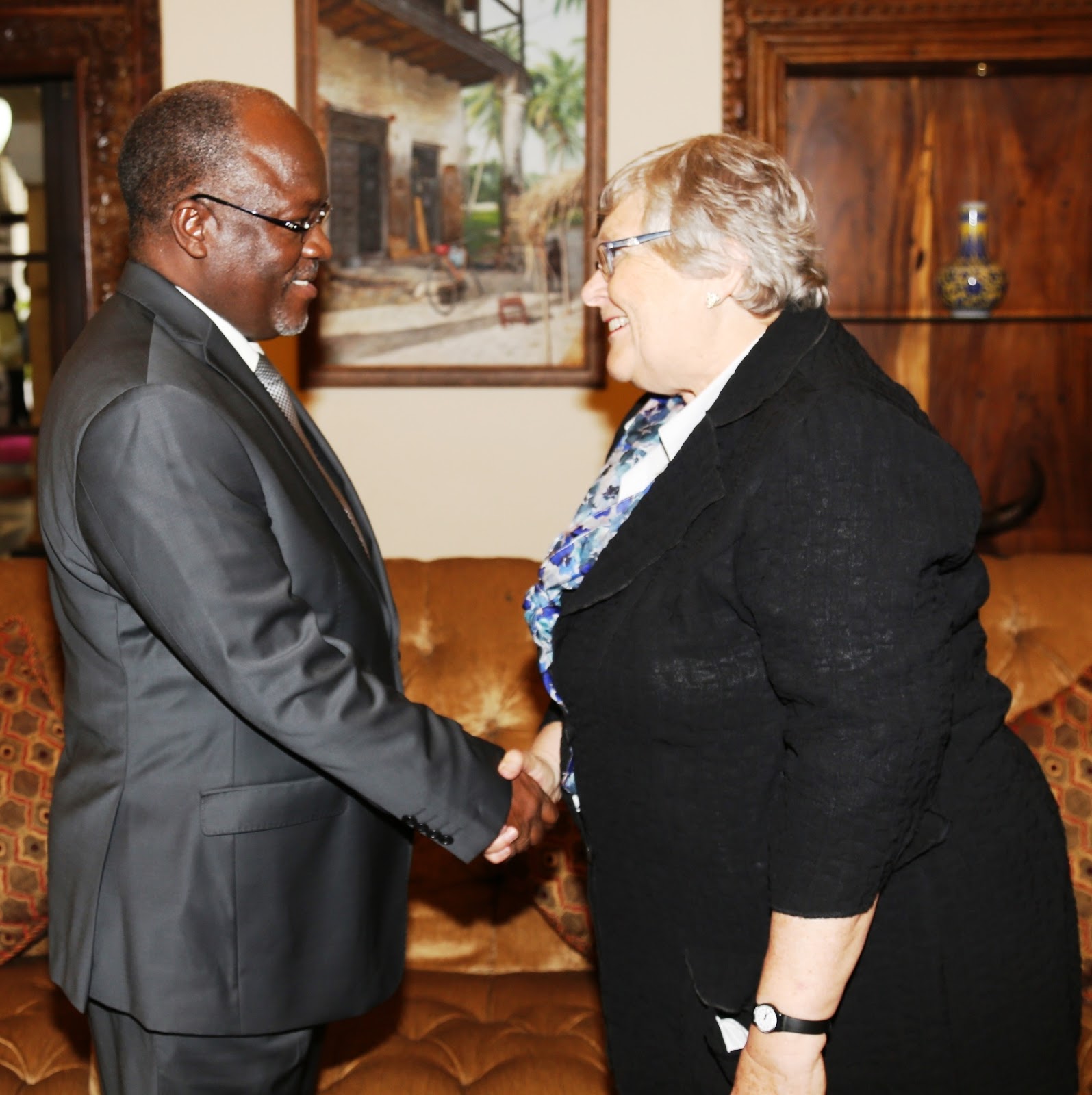 JPM Akutana na Mwenyekiti wa Taasisi ya Africa Matter Ltd. Ya Uingereza - Global Publishers