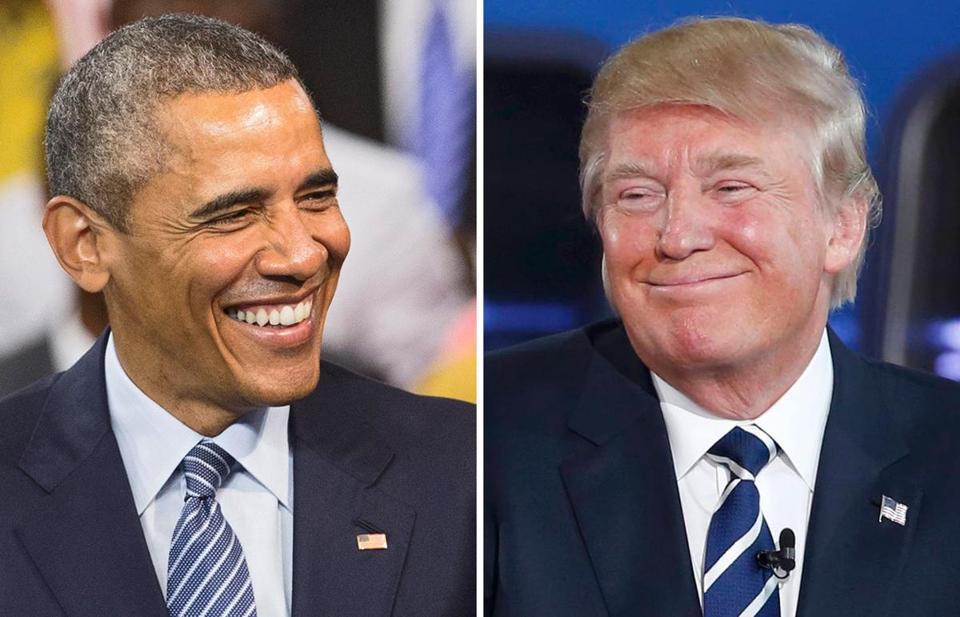 Rais Obama Amualika Donald Trump Ikulu Leo - Global Publishers