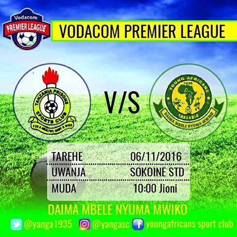 Kikosi cha Yanga SC Leo Dhidi ya Tanzania Prisons - Global Publishers