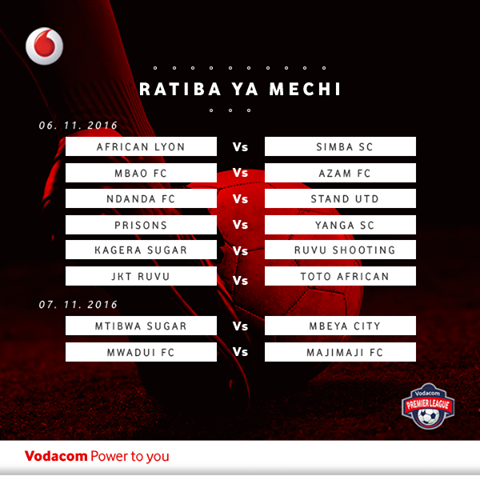 Ratiba ya Mechi za Leo na Kesho Ligi Kuu Tanzania Bara - Global Publishers