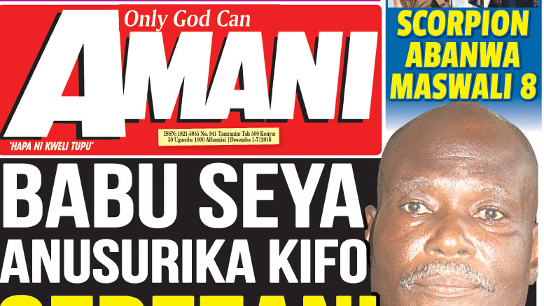 Magazeti ya Tanzania Leo Alhamisi Desemba 1, 2016 Yako Hapa - Global Publishers