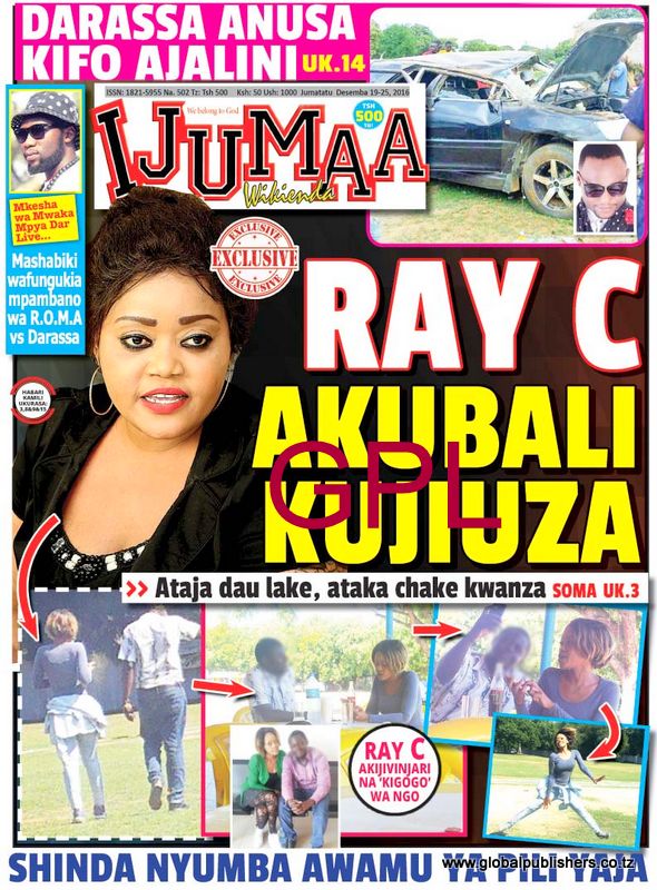 Magazeti Yote Ya Tanzania Leo Jumatatu Desemba 19, 2016 Yako Hapa - Global Publishers