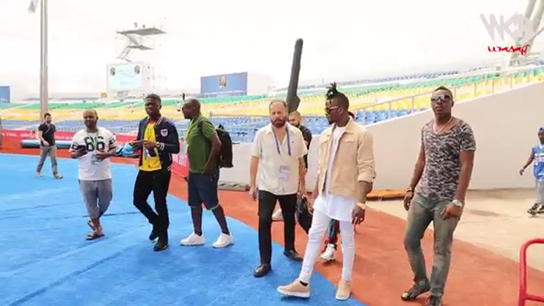 Picha+Video: Diamond Atua Gabon Apokelewa na Rais Bongo, Kutumbuiza AFCON 2017 Leo - Global Publishers