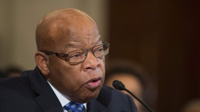 Kisa John Lewis, Wabunge Democratic Wagoma Kuhudhuria Kuapishwa kwa Trump - Global Publishers