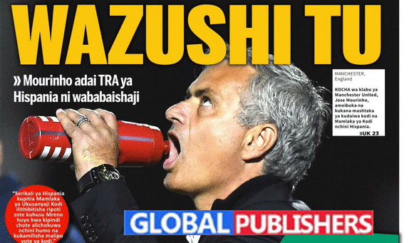 Habari Zilizopo Katika Magazeti ya Leo Alhamisi June 22, 2017 - Global Publishers