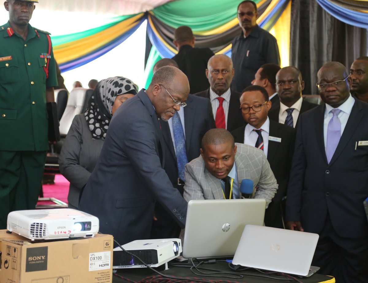 VIDEO: Rais Magufuli Azindua Mfumo wa Serikali wa Ukusanyaji Mapato Kielektroniki - Global Publishers