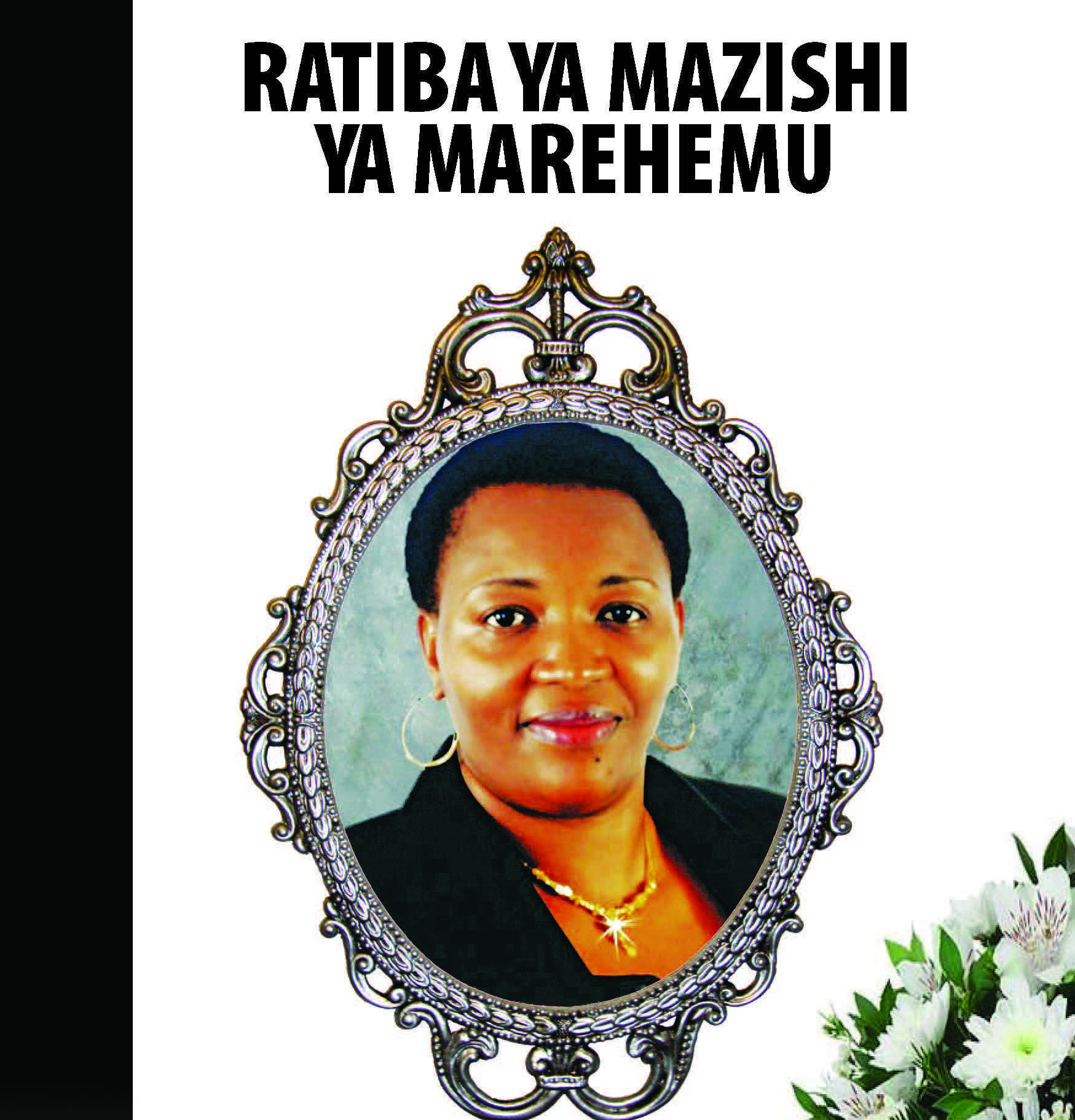 RATIBA YA MAZISHI YA LINAH HARRISON MWAKYEMBE - Global Publishers