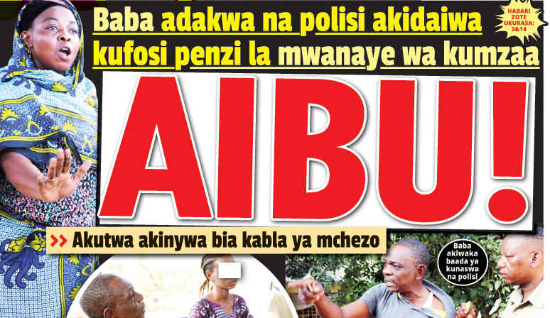 #GlobaltvOnline: Usikose Kutazama Mkasa wa Baba Aliyedakwa Akidaiwa Kufosi Penzi la Mwanaye Saa 10:00 Jioni - Global Publishers