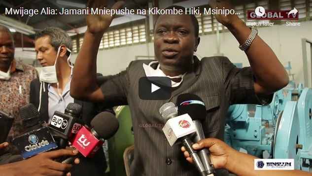 Mwijage Alia: Jamani Mniepushe na Kikombe Hiki, Msiniponze, Hii Kazi Naipenda (VIDEO) - Global Publishers
