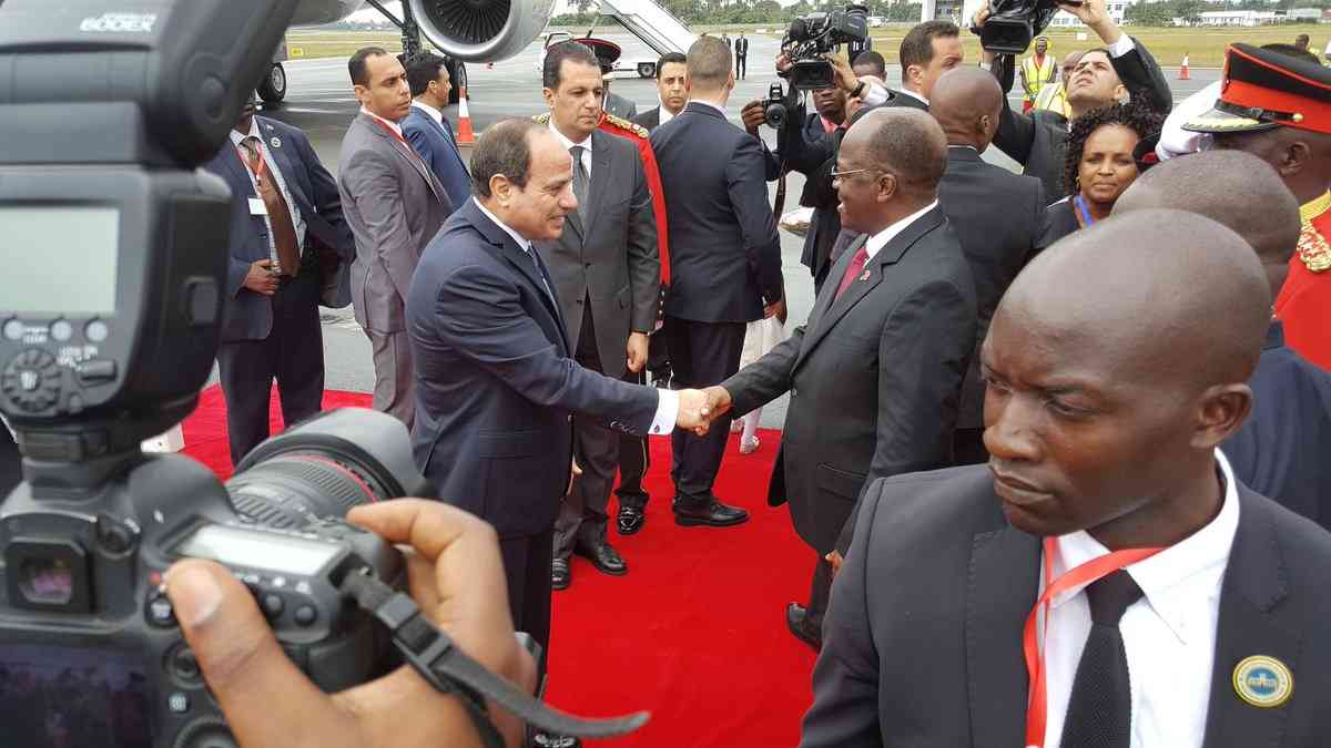 Rais wa Misri Awasili Tanzania kwa Ziara ya Kikazi - Global Publishers