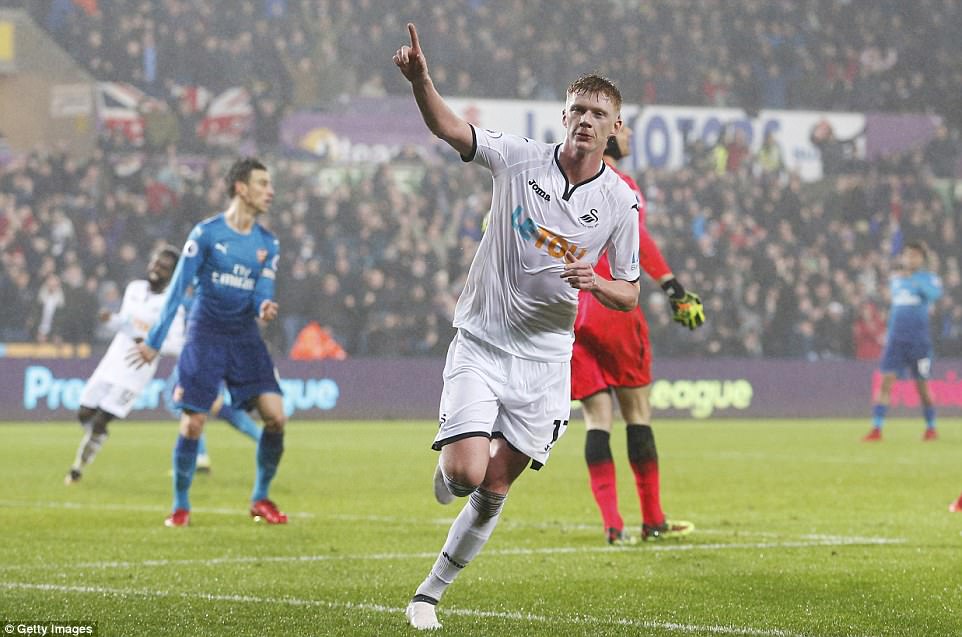 Arsenal Wapigwa na Swansea Bao 3-1, Sam Clucas Atupia Mbili (Video) - Global Publishers