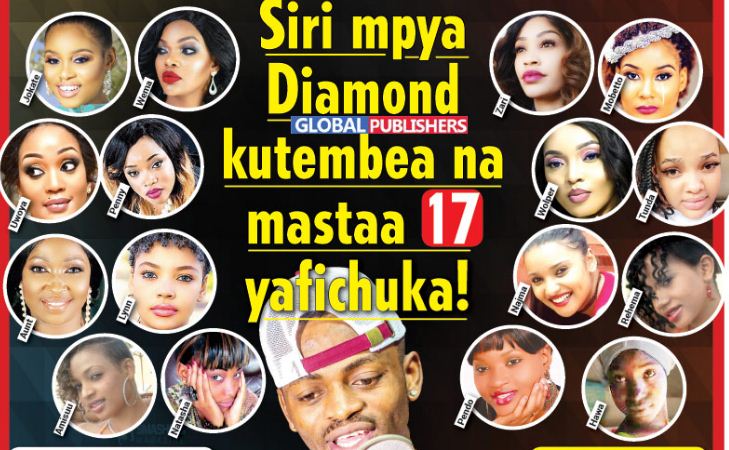 JIPU PWAAA! Siri mpya Diamond kutembea na Mastaa 17 Yafichuka! - Global Publishers