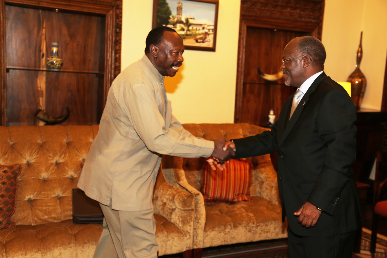 Prof. Lipumba Ampa Tano Rais Magufuli, Amvaa Maalim Seif – (Video) - Global Publishers