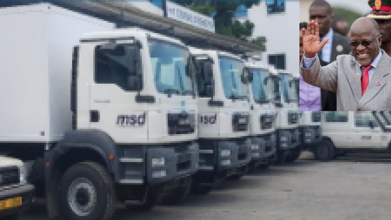 LIVE: Rais Magufuli Azindua Magari 181 ya MSD - Global Publishers