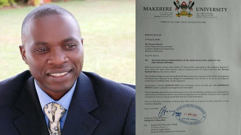 OFISA CHUO KIKUU ASIMAMISHWA KWA KUMDHALILISHA MWANAFUNZI - Global Publishers
