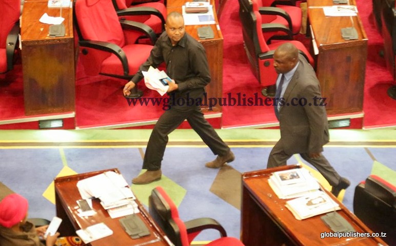 Naibu Spika Awatimua Bungeni Mnyika na Bulaya - Global Publishers