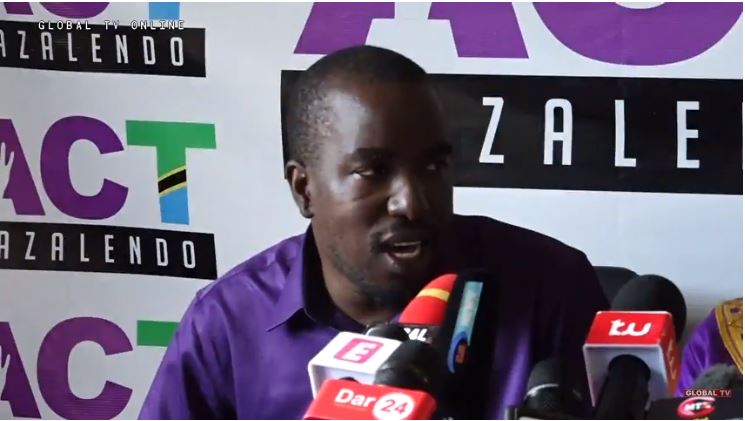 BREAKING: ACT Wazalendo Wanazungumza Muda Huu – VIDEO - Global Publishers