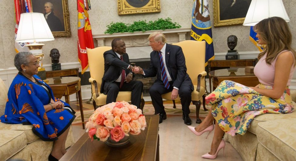 PICHA: Uhuru Kenyatta Akutana na Trump Ikulu ya Marekani - Global Publishers