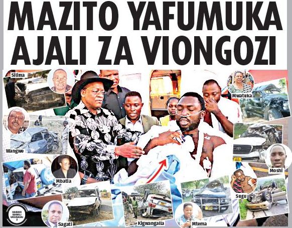 MAZITO YAFUMUKAA JALI ZA VIONGOZI - Global Publishers