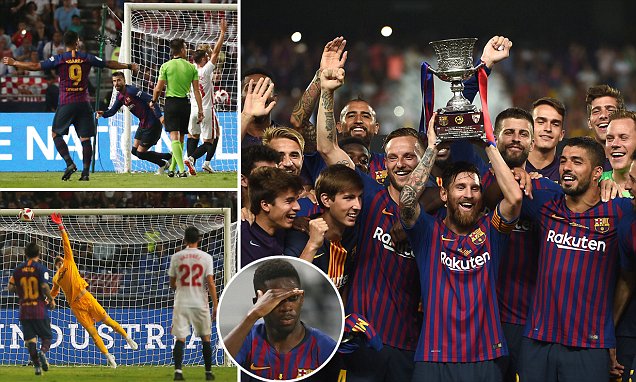 Barcelona Yatwaa Super Cup, Hizi Hapa Rekodi Alizoweka Messi - Global Publishers