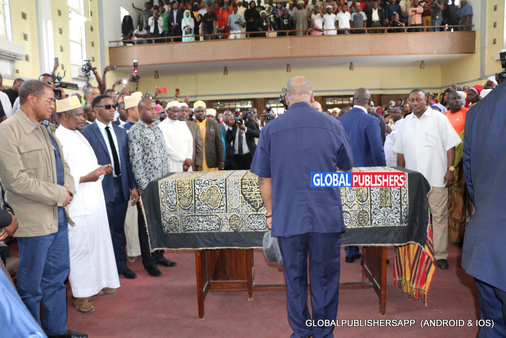 Rais Magufuli Aongoza Mamia Kuaga Mwili wa Majuto, Dar - Global Publishers