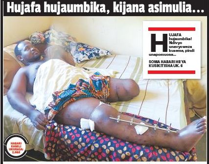 KIJANA ASIMULIA SIKU ZAKE 335 ZA MATESO NA MACHOZI - Global Publishers
