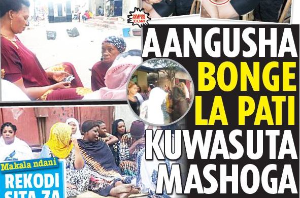 AANGUSHA BONGE LA PATI KUWASUTA MASHOGA ZAKE - Global Publishers