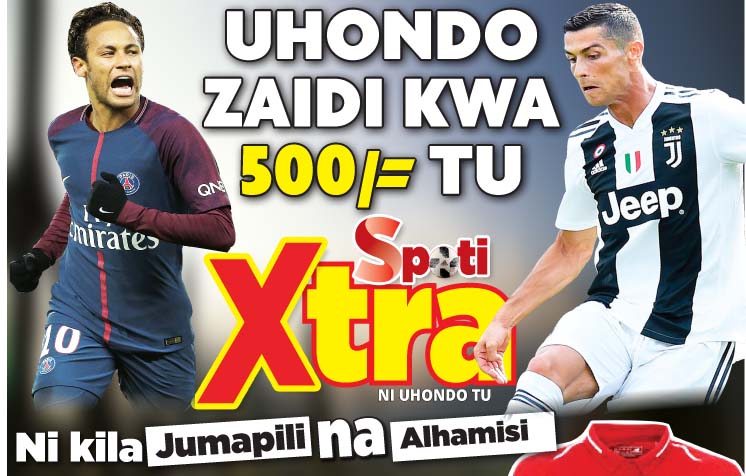 Pata Gazeti Spoti Xtra Kila Jumapili, Alhamisi Kwa Sh. 500 Tu - Global Publishers