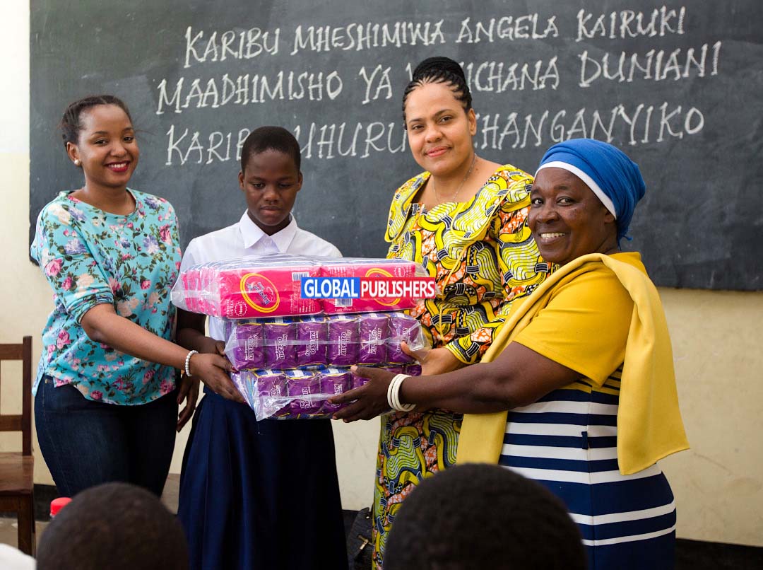 Waziri Kairuki Atembelea Wanafunzi Walemavu Dar - Global Publishers