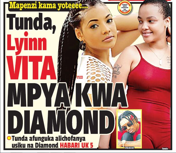 TUNDA, LYINN VITA MPYAA KWA DIAMOND - Global Publishers