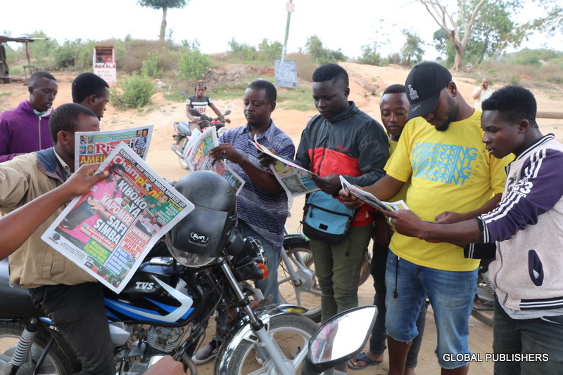 PROMOSHENI MAGAZETI YA GLOBAL  YATIKISA KIBAMBA MPAKA KIBAHA - Global Publishers