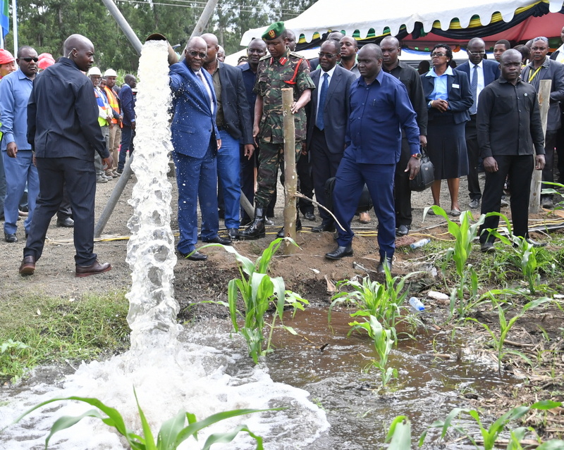 RAIS MAGUFULI AZINDUA MRADI WA MAJI JIJI LA ARUSHA (Picha +Video) - Global Publishers