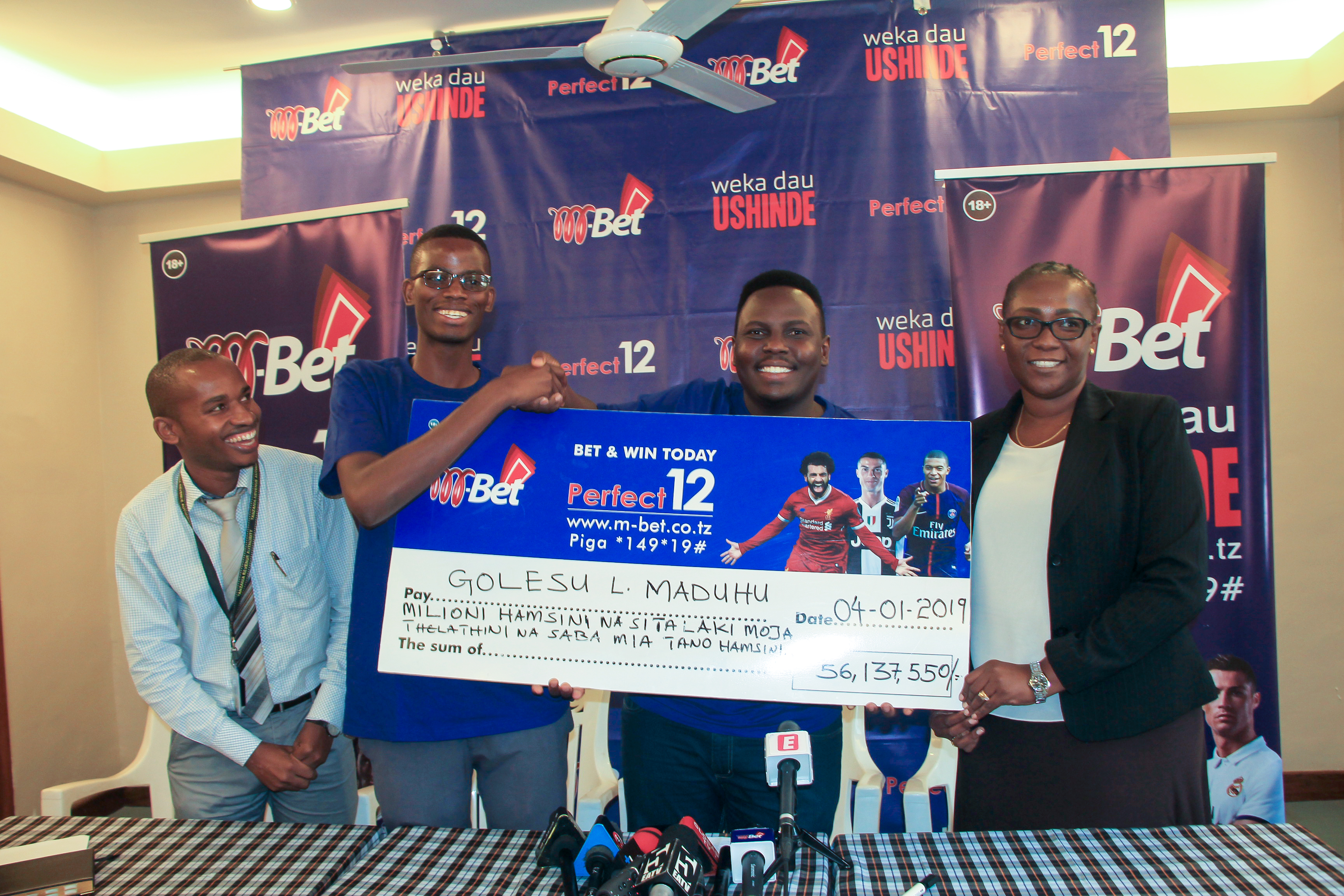 Mkazi wa Simiyu ashinda Milioni 56.1 za M-bet - Global Publishers
